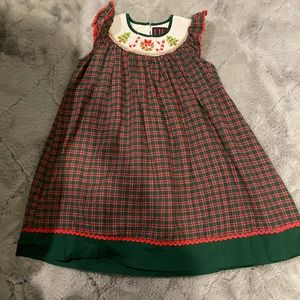 Toddler Joy Christmas Babydoll Dress